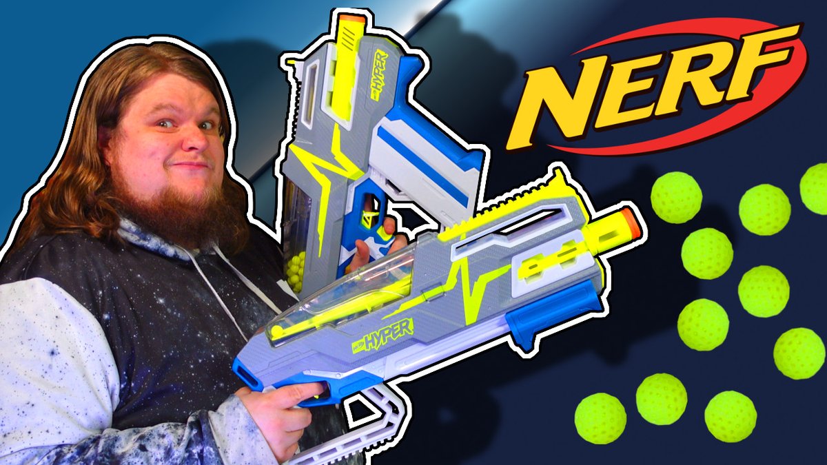 It's time for smol balls, with NERF HYPER! I got my hands on Hasbro's latest ammo type and all three launch blasters that fire it... does it live up to the hype?

THE NERF HYPER REVIEW: Ready to get HYPED!? youtu.be/2wddNPegXgk via <a href="/YouTube/">YouTube</a>