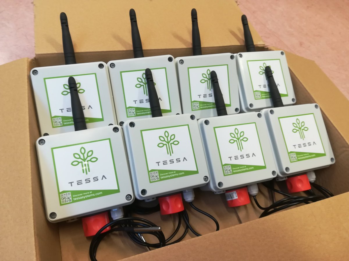 More #IoT #agritech KITs are ready to be shipped! 📦

As current agricultural season goes on, we are happy to support our customers in driving the future of #digital and #sustainable #agriculture 🌱 👨‍💻👩‍🌾

#TessaAgritech #MoreKnowledgePerHectare