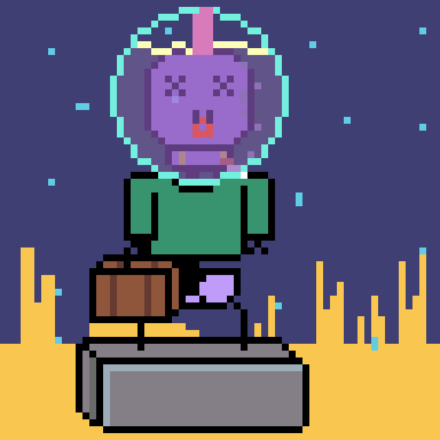 This guy didn't pay his debts, so he was given cement shoes.

#CNFT #NFT #Cardano #CardanoADA