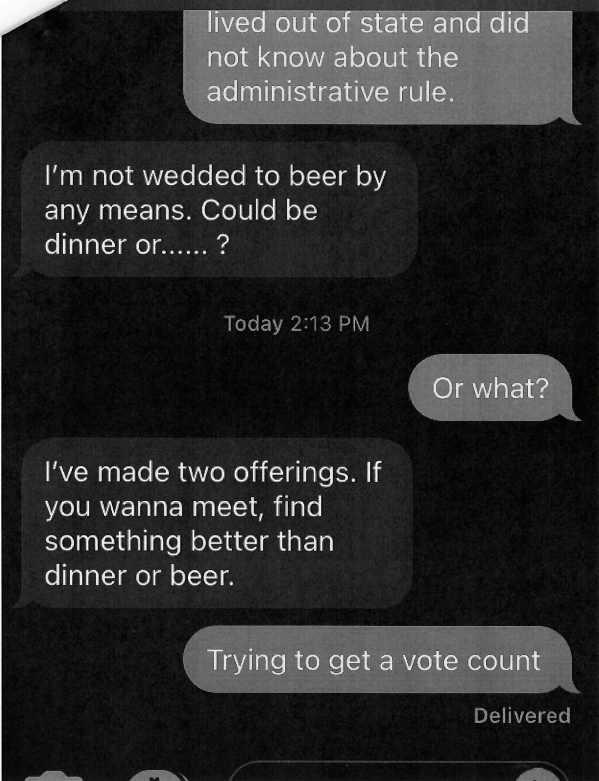 hborrud's tweet photo. How things are going in #orleg years into #metoo https://t.co/8AlPatmN6c