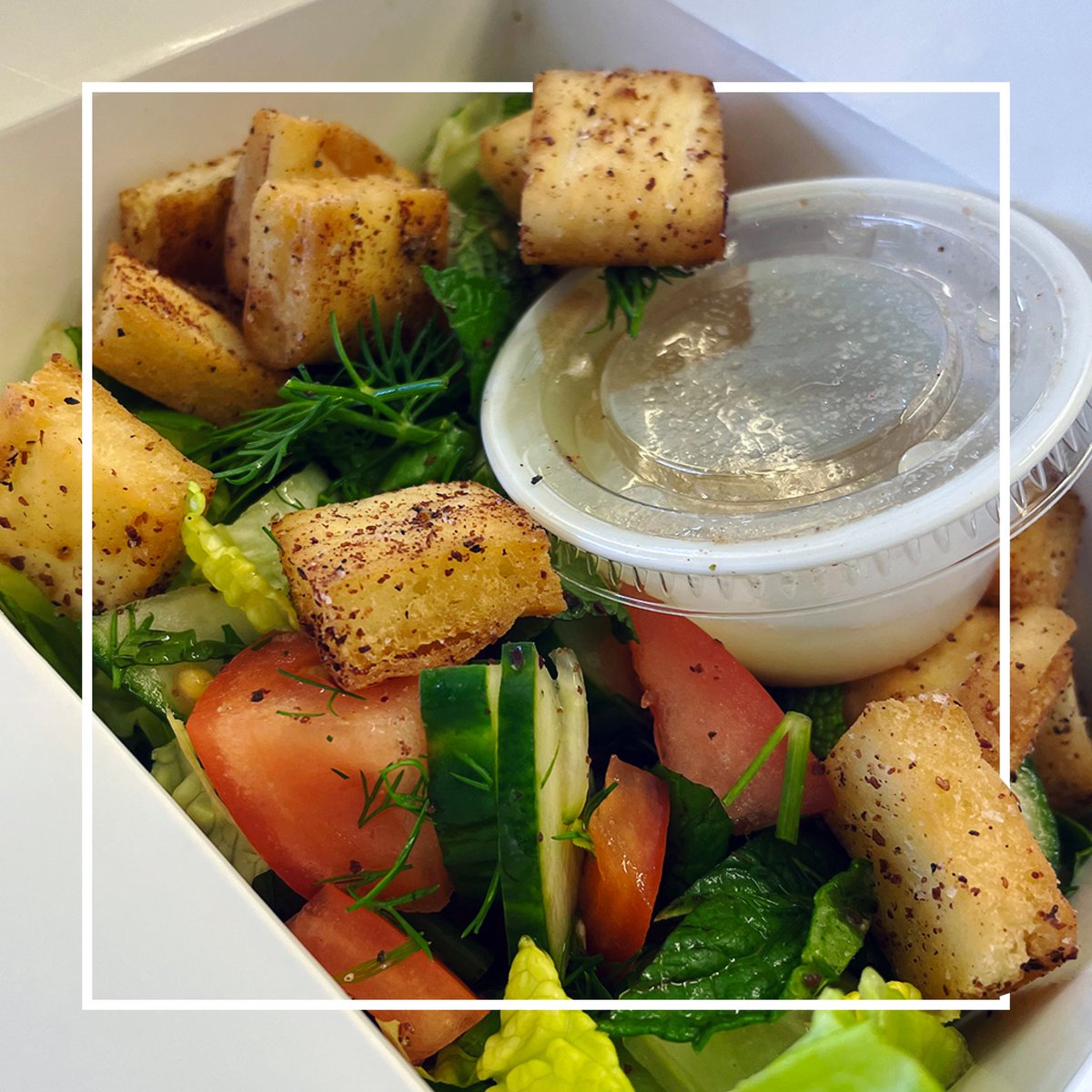 This week's #WellnessWednesday is a delicious & healthy one! ⁣
⁣
#everymomentmatters #teldonconnect #stayconnected #bestteam #bestplacetowork #inspiredworkplace #wellnesday #fatoush #salad #health #wellness