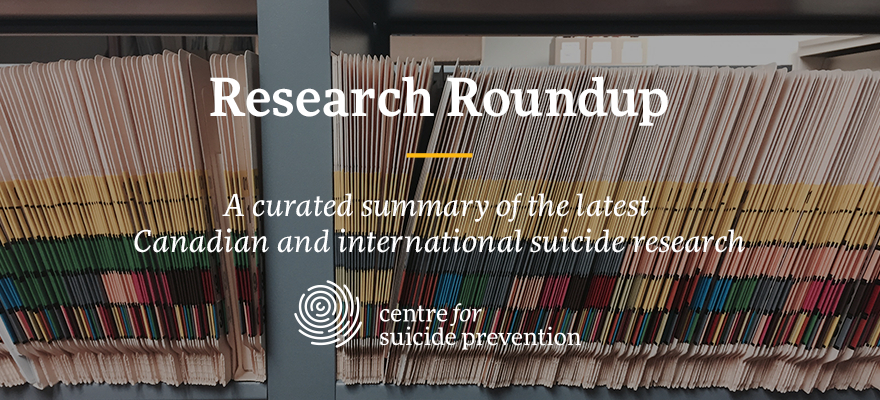 cspyyc's tweet image. One of the studies in last month's research roundup seeks to understand those factors that contribute to suicide in women who are incarcerated. buff.ly/3f7SIqD