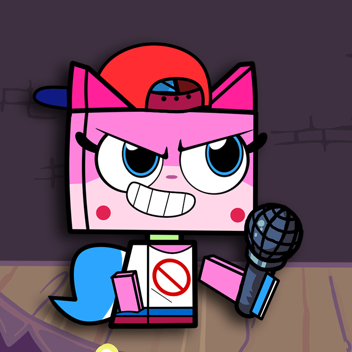 Onixgear197's tweet photo. "We gettin' freaky on a Friday night, yeah" 
Now… Unikitty wanna rap with you (so cute.... UwU)
#unikitty https://t.co/GYDnlthmby