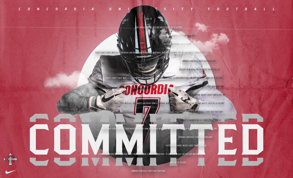DillanHernand10's tweet photo. I’m proud to announce my commitment to Concordia Ann Arbor University @Coach_Straz @CoachSchu44 @NRedsfootball @mike_mcgavisk @NewarkAthletics @NewarkStrength @CUAA_Football https://t.co/ATR7bWHL1V