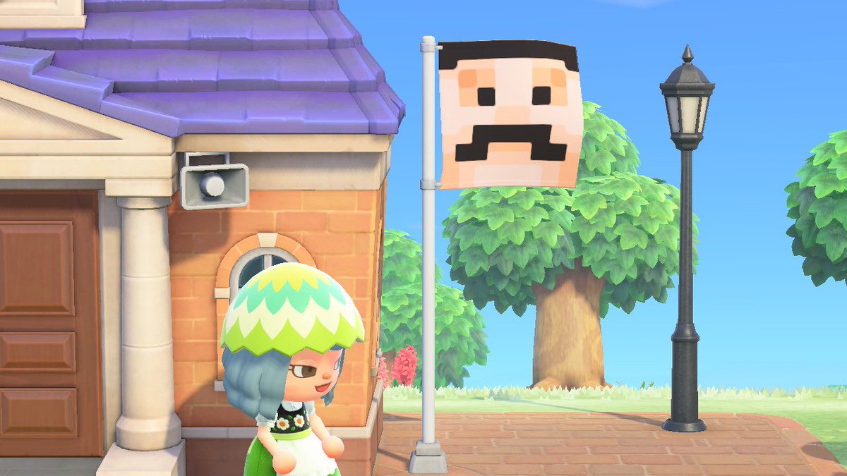 MinisculeHB's tweet photo. The town tune may also sound familiar when it comes to taking a mustache away...
#AnimalCrossingNewHorizons @ThatMumboJumbo https://t.co/OvoJF0AnIb