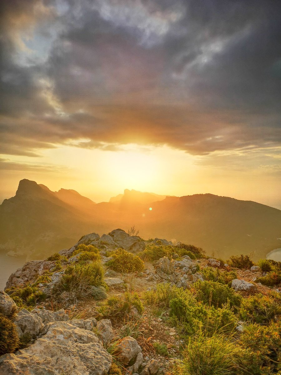 Sonnenaufgang gesehen, fast gestorben.
