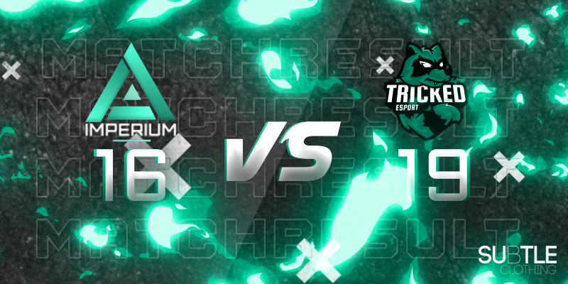 Imperium_cc's tweet photo. Det blev desværre ikke til en sejr i første omgang, men vi møder som sagt Ultra Esport kl 22:00 hvor vi går ud med et nyt fresh mindset og er tørstige efter blod! 

GGWP @TRICKED_esport https://t.co/Ijj3Gkgf08
