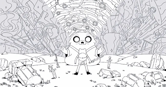my design/lineart for the Together Again promo image 
