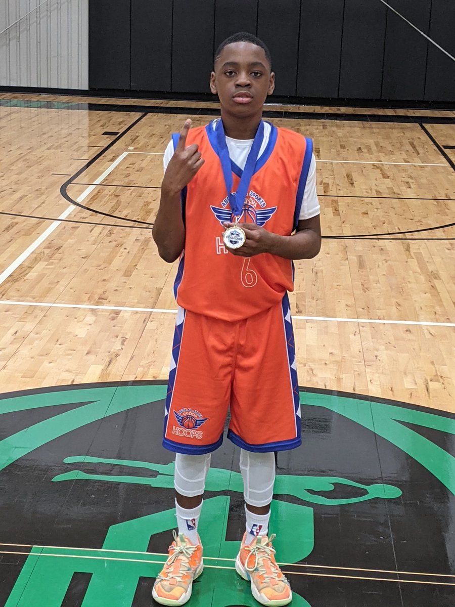 AASportsHoops's tweet photo. Benny Easter is a high energy player that gets it done on both ends of the court. He's a double double guy every time he steps on the court. Benny had a great weekend helping his team to the 12u championship. https://t.co/qGvcBdufzQ