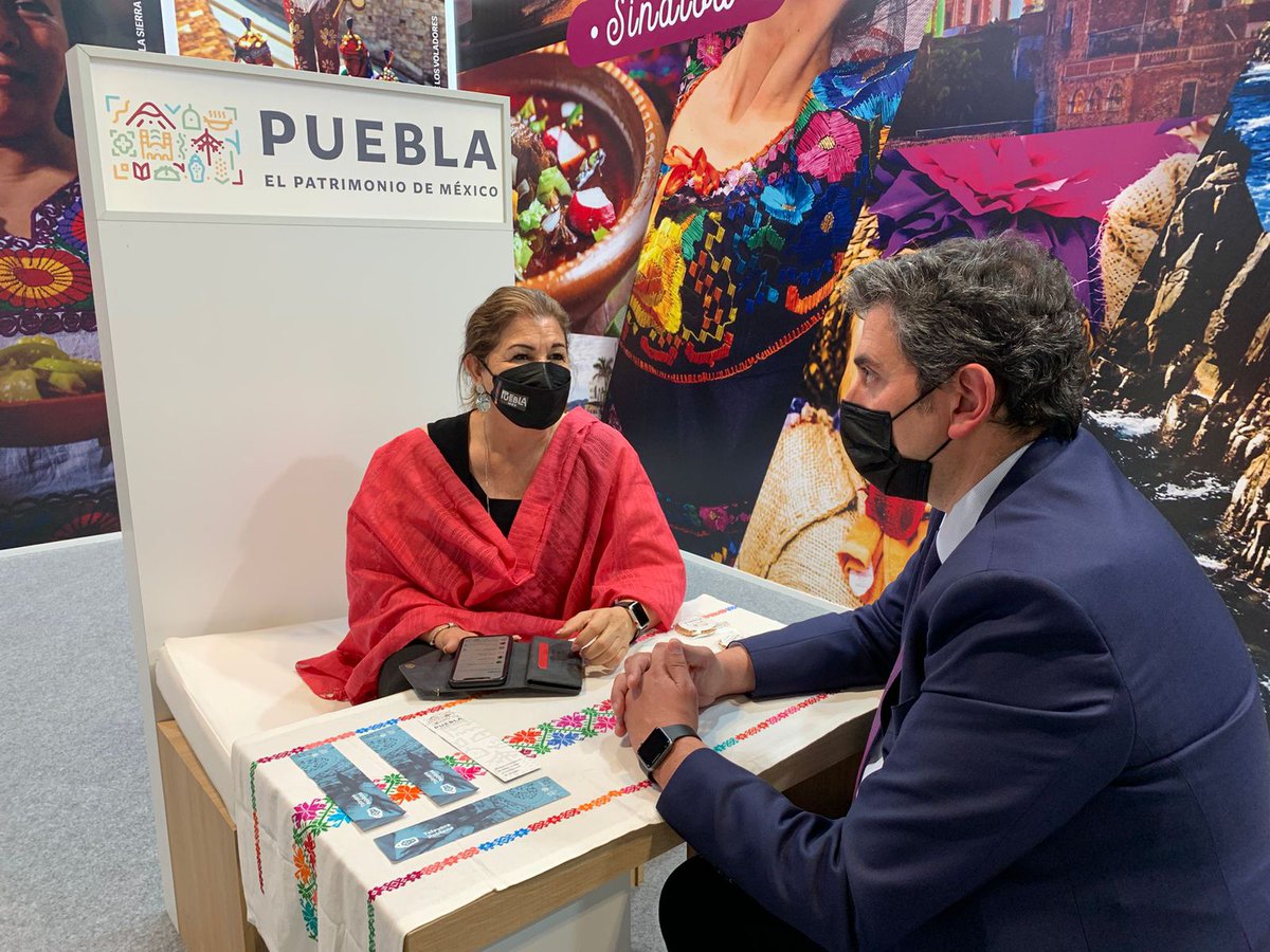 PueblaCanirac's tweet photo. La presidenta de #CANIRACPuebla, @OlgaMendezMex, se encuentra en la @fitur_madrid. 🙂🤩

Ahí, hablará con medios informativos y con empresarios, respecto a la #gastronomía como gran atractivo de nuestra #Puebla, México. 🤗

Aquí, un avance del trabajo hecho, hoy. https://t.co/uhc3QkL2Eu