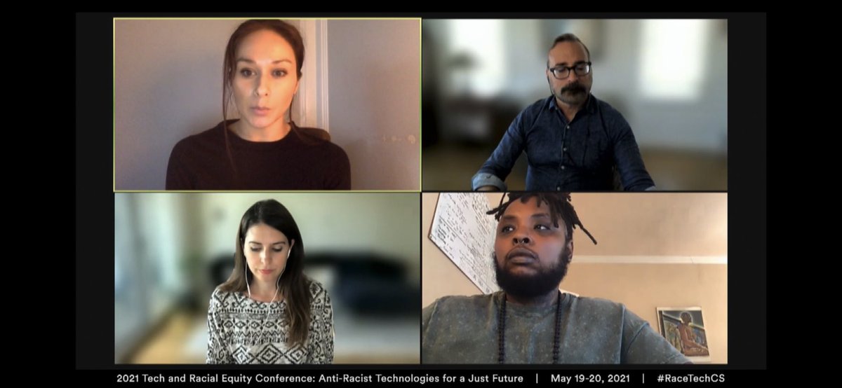 SawakoSono's tweet image. Such a great convo on opportunity and threats of blockchain and cryptocurrency. No matter what technology, there is still systemic power dynamics that perpetuate racial inequities. Thanks @hackylawyER, Bill Maurer @UCIrvine, Kortney Ziegler and Nina @stanfordccsre #racetechcs