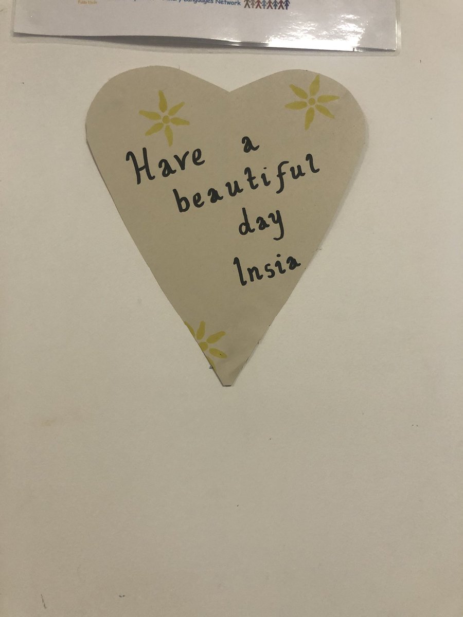 When you’re delivering training at a school and go in and find this on the wall. <a href="/BromhamPrimary/">Bromham CofE Primary School</a> you have made my day! #RandomActsofKindness <a href="/VirkGurjit/">Gurjit Virk</a> 
#Training