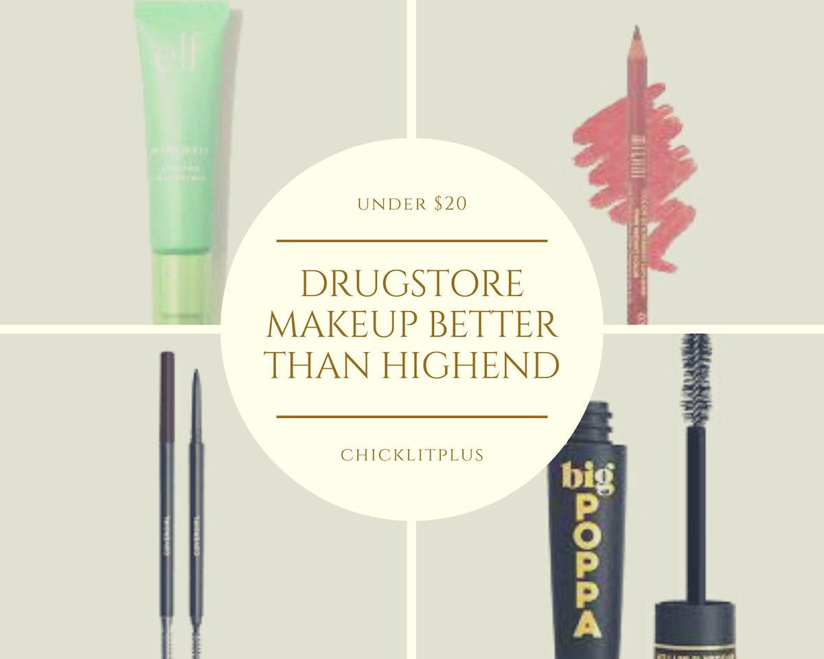 New on CLP: Drugstore Makeup Better than High End #beautyblog #makeupdupes 
chicklitplus.com/drugstore-make…