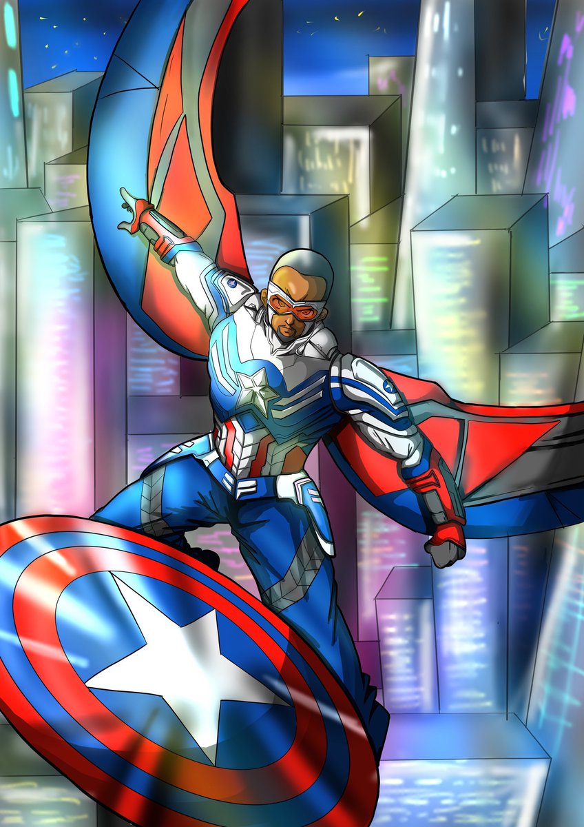 ヘノヘノモヘジ イラスト依頼受付中 自分でお気に入りの過去絵 Marvel マーベル Mcu イラスト キャプテンアメリカ キャプテンマーベル エマフロスト ベータレイビル