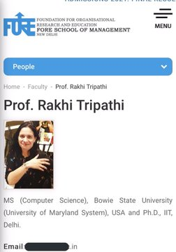 Learned Sr Members of Exec Board of <a href="/FORE_Delhi/">FORE School</a> : Do u agree with this Hinduphobic tweet of ur faculty?

Having diverse political leanings/ideology is fine but this is hurting Hindu sentiments

<a href="/DrMadhukar2/">Dr B B L Madhukar</a> <a href="/VinayshilG/">Vinayshil Gautam</a> <a href="/Venkat_tcvs1982/">Venkata Subramanian. T. C</a> <a href="/DirHR_iocl/">Director (HR), IndianOil</a> <a href="/JitendraKDas/">Jitendra K Das</a> <a href="/rajneeshchauhan/">Dr. Rajneesh Chauhan</a>