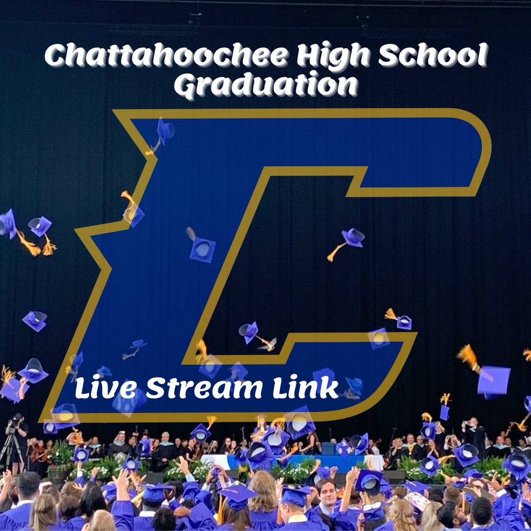 Chattahoochee High School - LIVE STREAM

Please visit chattcougar.com for the link to Chattahoochee 2021 Graduation Live Stream from Ameris Bank Amphitheatre. 

The link will activate once the event begins and will be  available to replay for 30 days after the event.