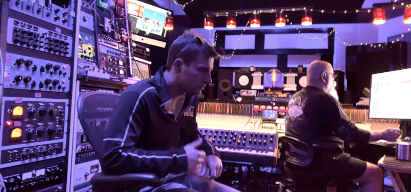 TheHenchmenMD's tweet photo. 🔥We had an INCREDIBLE time mixing our upcoming album with the one &amp; only @vancalot last week at @SputnikSoundInc in Nashville! What an experience. 
More photos, videos, and news on the way. https://t.co/g21dLwI6LX