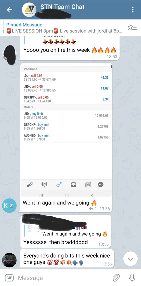 BOOOOOM🔥🔥🔥

WHAT A DAY IN THE GROUP 🚀🚀🚀 

Our members absolutely smashed it 👊👊👊 

If your interested in forex this is the place you want be 🤑🤑🤑

Past profits doesn't guarantee future results 💯💯💯

#forexmentorship #forexexpert #forexstrategies #forexmarkets