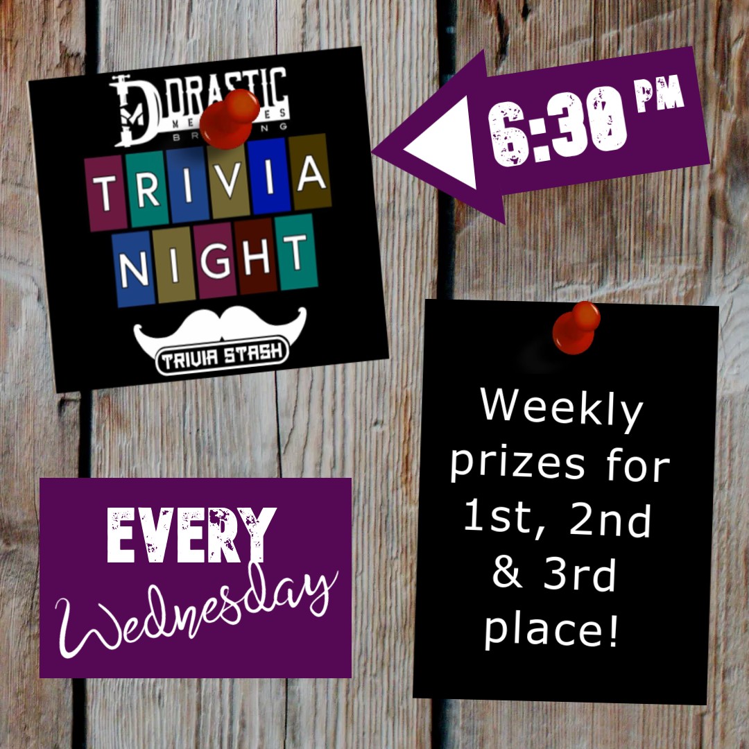Happy Humpday! You ready for some TRIVIA?!

#wednesdaytrivia #humpday #triviastash #wadenamn #mnbrewery #craftbeer #funandgames