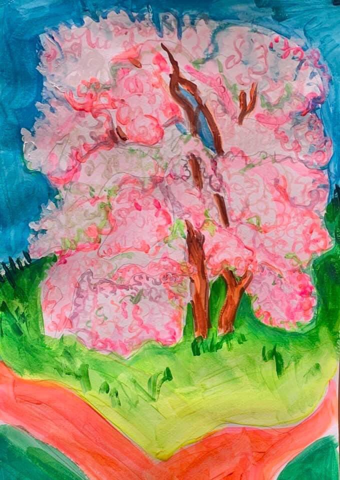 WilmaBulkinMD's tweet photo. #Wednesdayvives
Watercolor painting by WBS 2020 https://t.co/HGxlNdUkOR