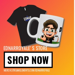 👕‼️ NUEVA MERCH DEL CANAL ‼️👕

✅ Ya pueden adquirir:
- Playeras
- Sudaderas
- Tazas
- MousePads

Todos personalizados con el Logo y Emotes del Canal!! 🤩🔥

Todo esto por el Link 👇🏻
merch.streamelements.com/ednarroyale