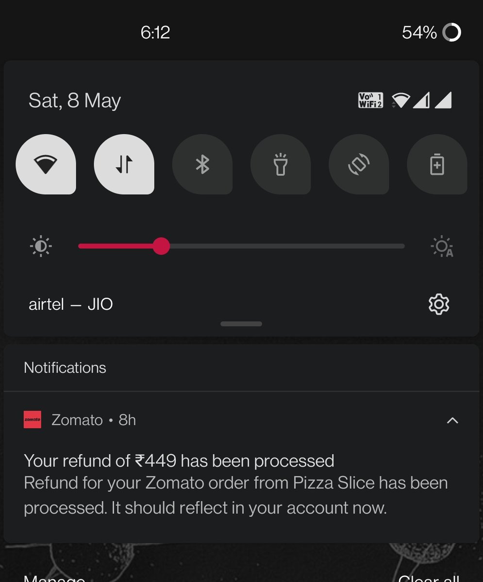 rushaliithukral's tweet photo. @zomatocare Ummm I was to get a refund for the cancellation made from the restaurant literally 20 days ago and I have not received a single penny.

Any idea? Please look into this, thank you. https://t.co/9eh8QU18Pp