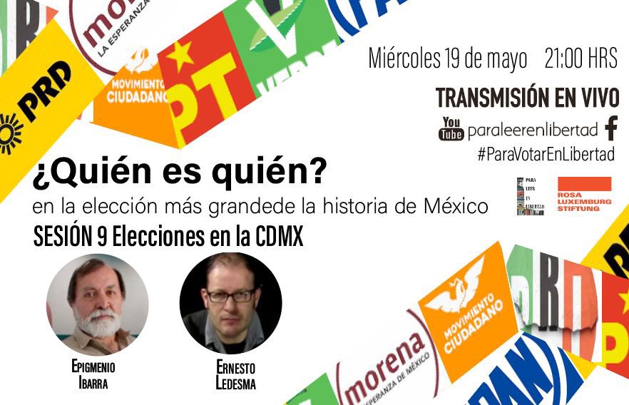 Estamos a punto de comenzar la novena sesión del ¿quién es quién? Esta noche nos acompañan <a href="/epigmenioibarra/">epigmenio ibarra</a> <a href="/eledesmaa/">Ernesto Ledesma A</a> y <a href="/palomasaizt1/">paloma saiz t</a>  los esperamos en punto de las 9pm por todas nuestras redes sociales el colaboración con la <a href="/rosaluxmexico/">Rosalux México</a>