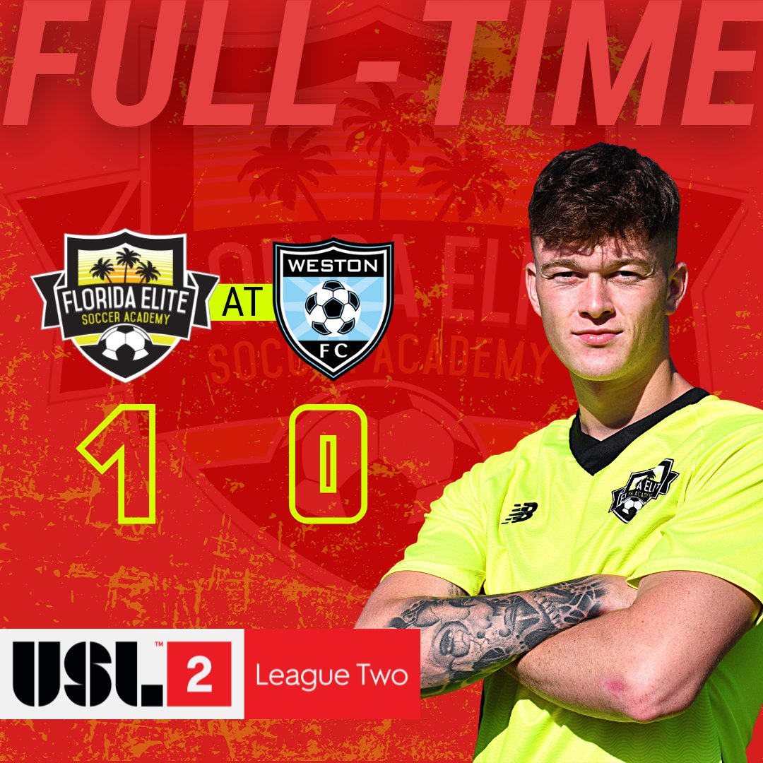 FINAL! Florida Elite Wins!

Florida Elite - 1 // Weston FC - 0
GOAL: Trevin Meyers

#WeAreFloridaElite | #Path2Pro | #USLLeagueTwo