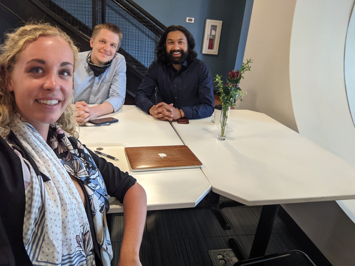 TrinityWiles's tweet photo. I love being a #nashtech ambassador

I welcome new founders to the startup community in Nashville

This week I met with Nigel Hammond and Sagar Shukla of Foresight! 

Can you believe they moved all the way from London and NYC to Nashville?🤠 

welcome guys! 
#nashville #startups https://t.co/3ujLgFocXi