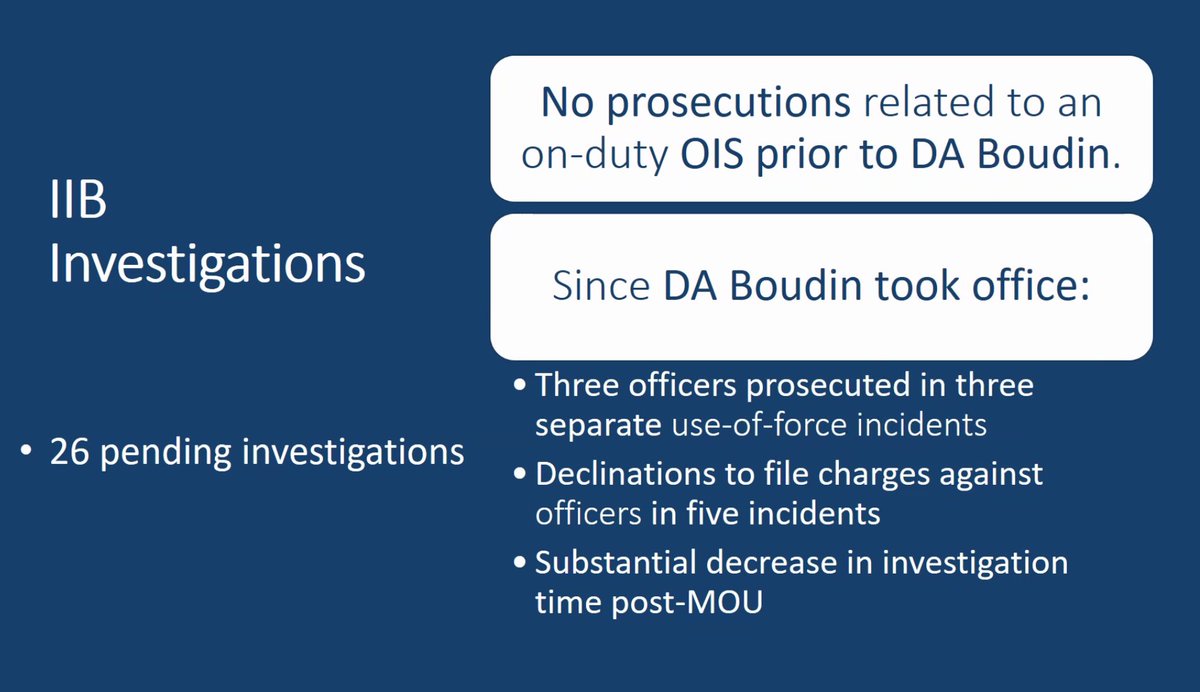 IIB Investigations. 26 pending investigations. All other text is in the body of the tweet.