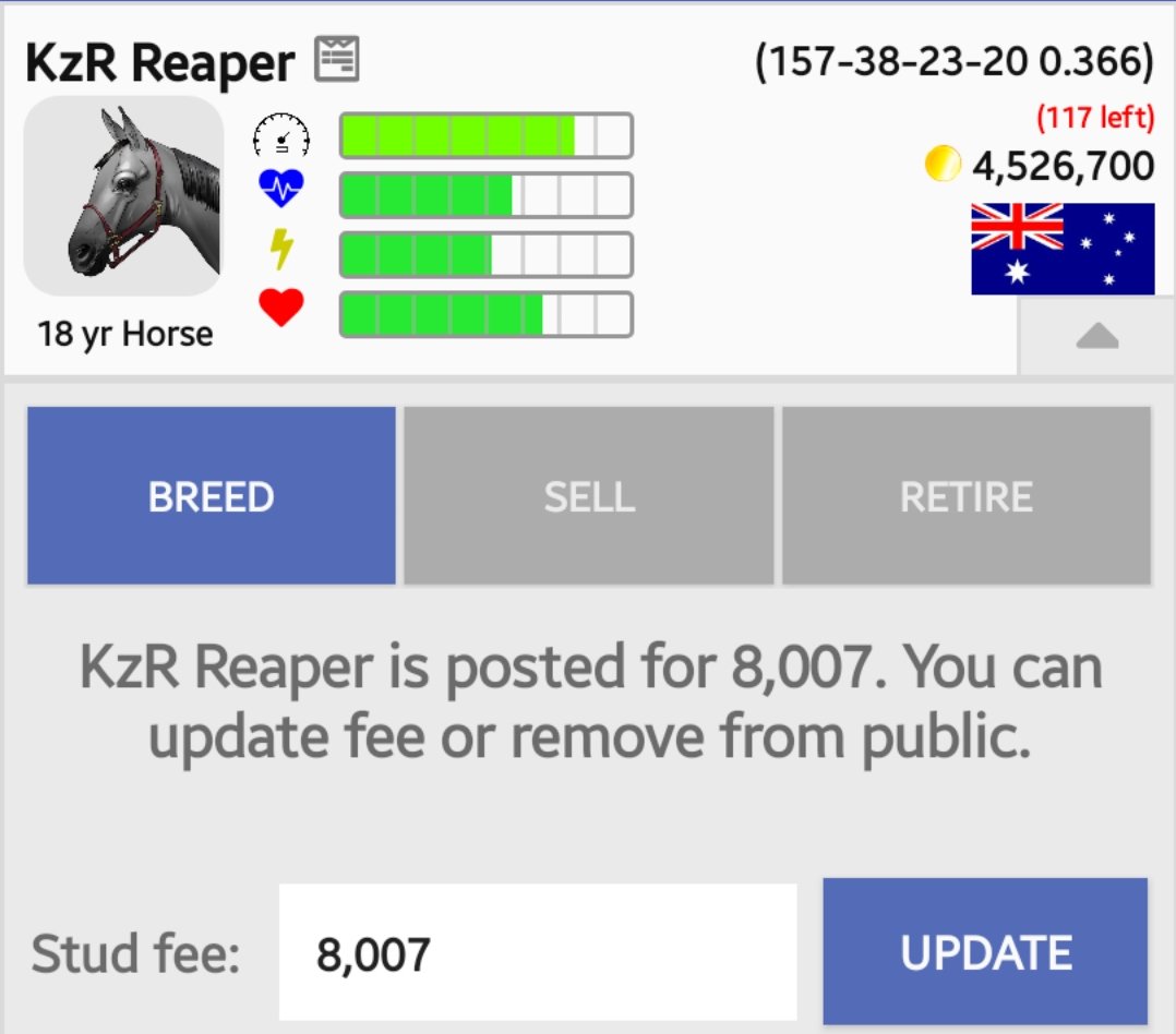 BestNzs's tweet photo. @AndPacing My other studs standing in Australia next season https://t.co/85dXQSjoqM