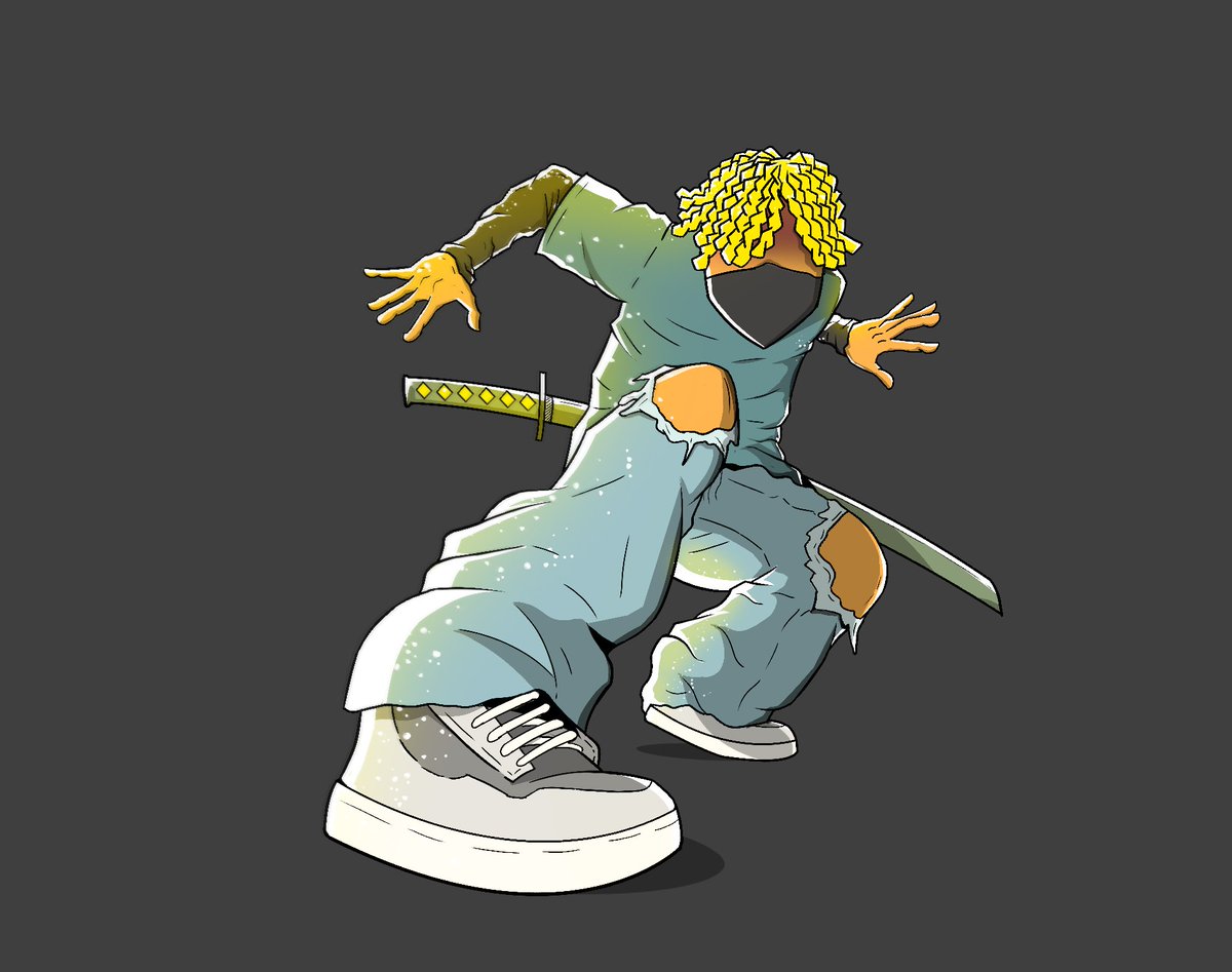 domin8NFT's tweet photo. #colour #digitalart #art #drawing #illustration #artist #artwork #digitalillustration #digital #mask #photoshop #digitalartist #draw #anime #dreads #instaart #katana #artoftheday #photoshop #domin8 #rippped #jeans #lineart #nigeria #shorts #sneakets #inking #lightning #shadows https://t.co/IzM5ylh2n1