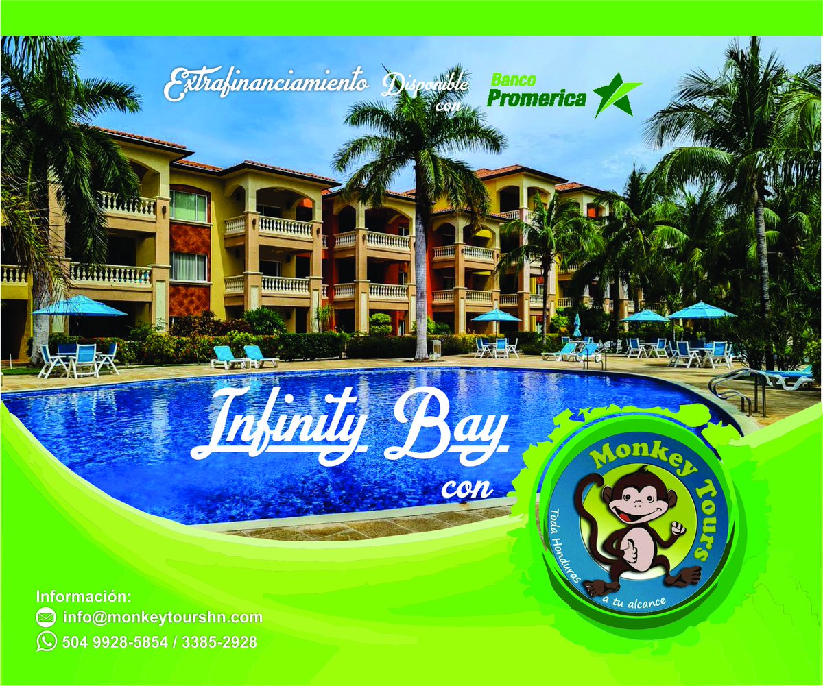 MonkeyTours's tweet photo. Infinity Bay Resort con Sistema Todo Incluido + Avión!! 

Para más información:
WhatsApp: 504 99285854 / 33852928 https://t.co/8QkDY2a4DO