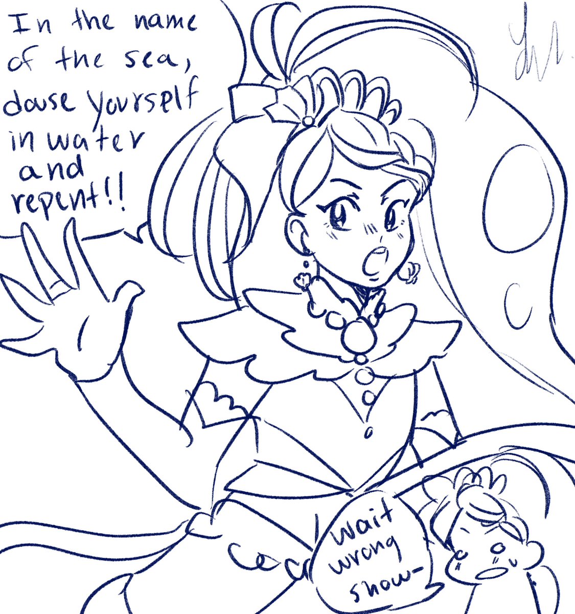 why yes i do have a favorite princess precure character, thank you for asking 