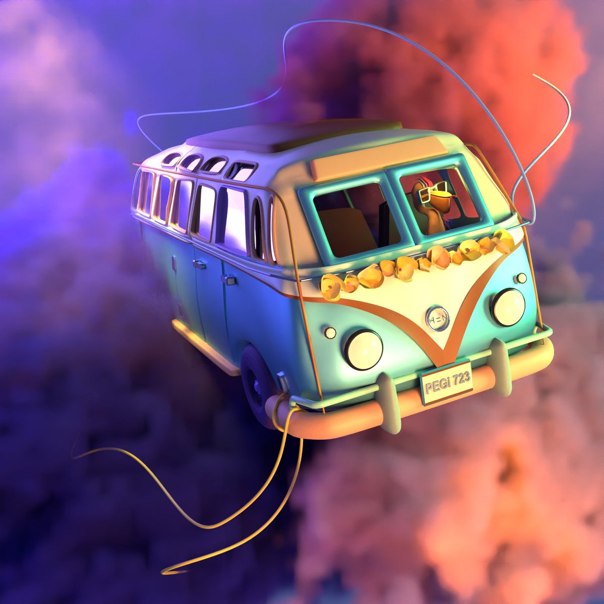 pegicreate's tweet photo. 'Blue Van' is here to take the collector and their loved ones to a better world...
--
available on @hicetnunc2000
link: https://t.co/na8SHqWBFS
--
#NFT #OBJKT #hicetnunc2000 #NFTCommunity #Blender3d #3dart #xtz #CleanNFT #Tezos 
@onhicetnunc #hicetnunc #nftart #crypto https://t.co/sFd0SkBcA6