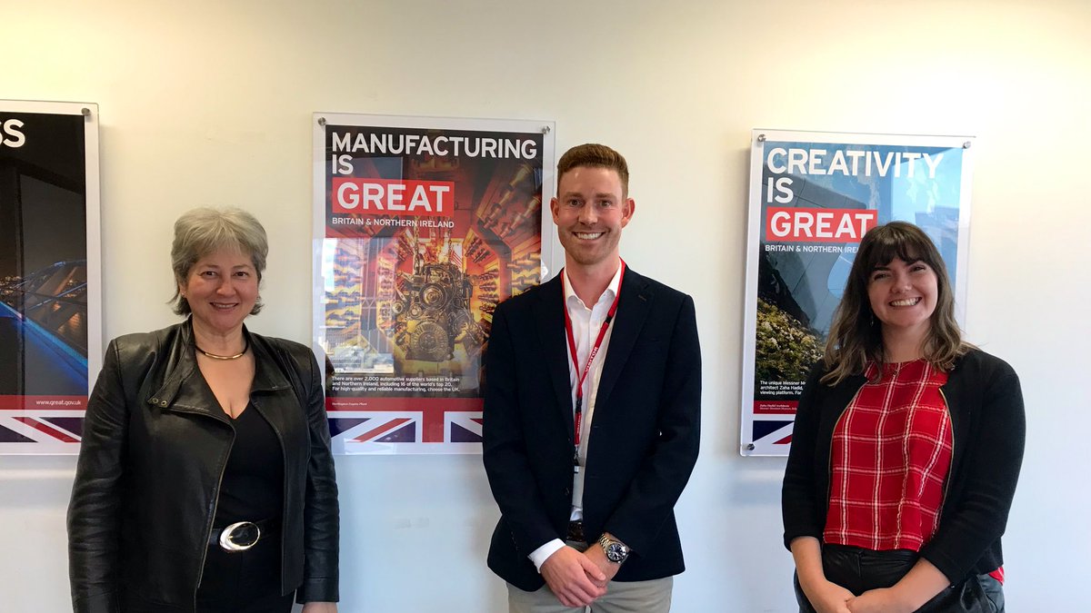 VickiTreadell's tweet photo. 2/2 With @JCBAgriculture’s @JohnDPlummer & Deputy Consul General @CatrionaBoyd in #Melbourne yesterday. We will work with the whole @JCBmachines team here to support their ambitions in the #Australian market. Looking forward to it!
#ExportingIsGREAT
🇬🇧 #ManufacturingIsGreat https://t.co/jFX2txvT2k