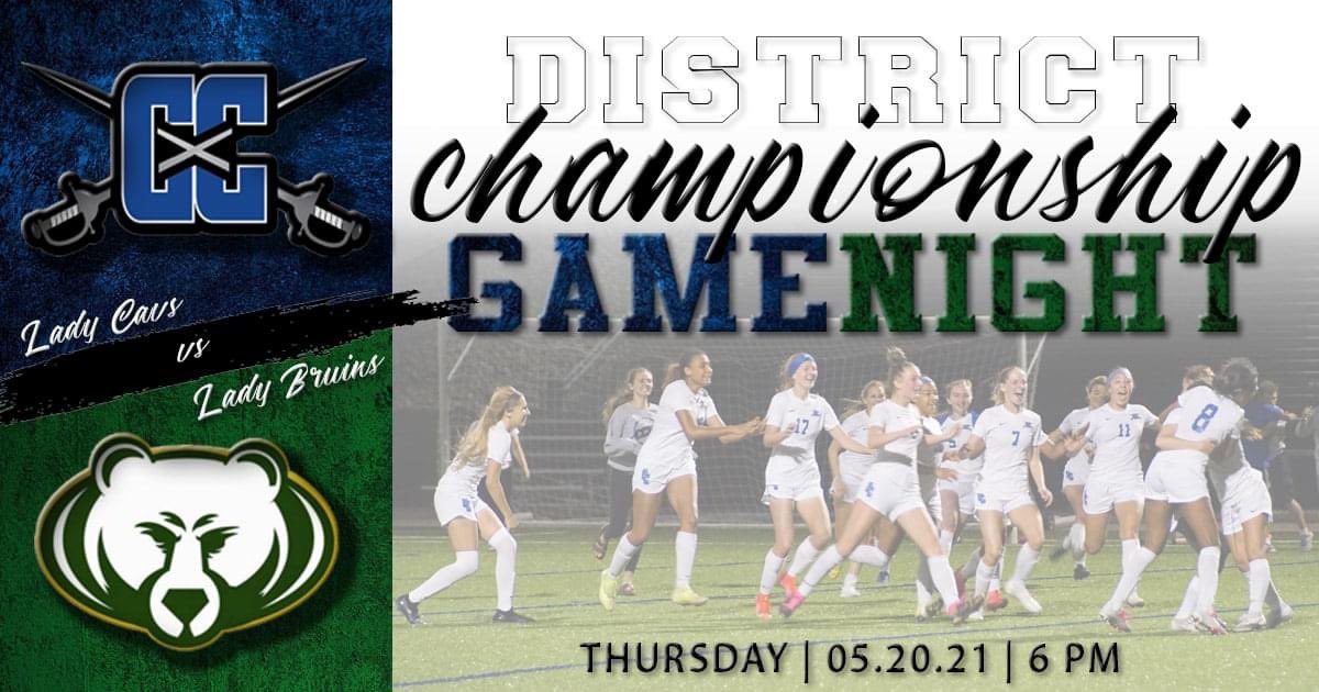 🔵DISTRICT CHAMPIONSHIP GAMEDAY🔵
Please come decked out in BLUE to support your CCHS Lady Cav's as they face the CMAC champion Rock Bridge Lady Bruins!
⚽Thursday @ 6pm
⚽Helias Soccer Field <a href="/tjrackers/">Tom Rackers</a> <a href="/NTsports/">News Tribune Sports</a> <a href="/RodKRCG13/">Rod Smith</a> <a href="/CchscavsA/"><a href="/CCHSCavs/">Capital City High School</a>_AD</a> <a href="/CCHS_Activities/">CCHS Activities Department</a> @CCHSCavs