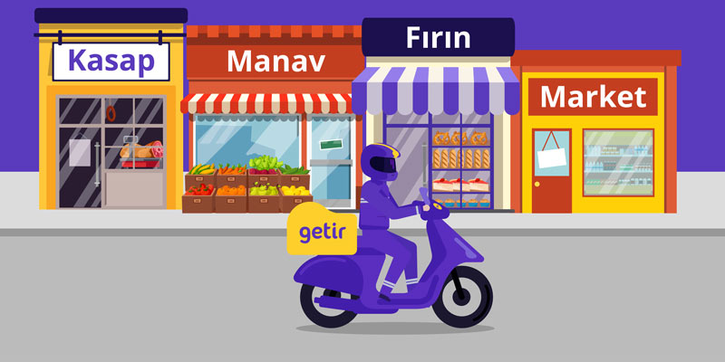 Getirçarşı'yı bugün İstanbul'da başlattık. Mahallenizdeki işletmeleri artık <a href="/GetirCarsi/">getirçarşı</a> 'da bulabileceksiniz.  
Mahalle esnafımız dijital dünyada yerini alacak ve beraberce varolmaya devam edeceğiz. Bu ticari olmanın yanında sosyal yanı da olan gurur duyduğumuz bir iş.
<a href="/getir/">getir</a>
