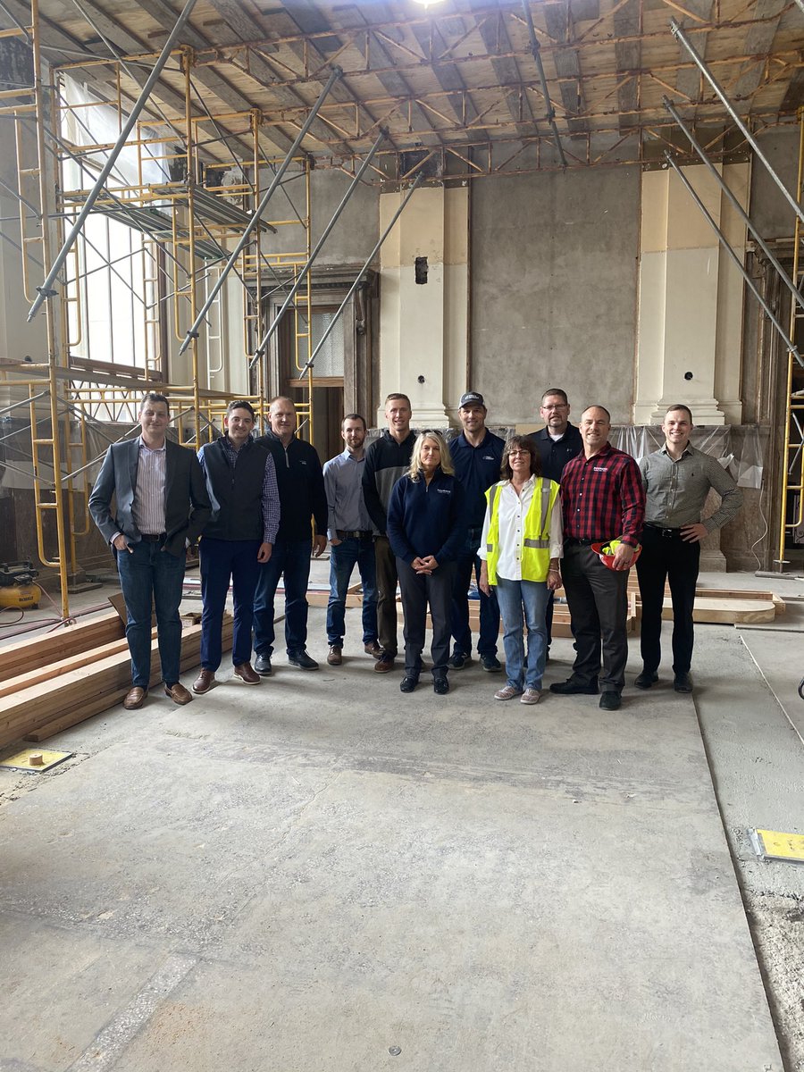 CFMAIowa's tweet image. Enjoyed touring the Polk County Courthouse job site this afternoon. Thank you for hosting Neumann Brothers!