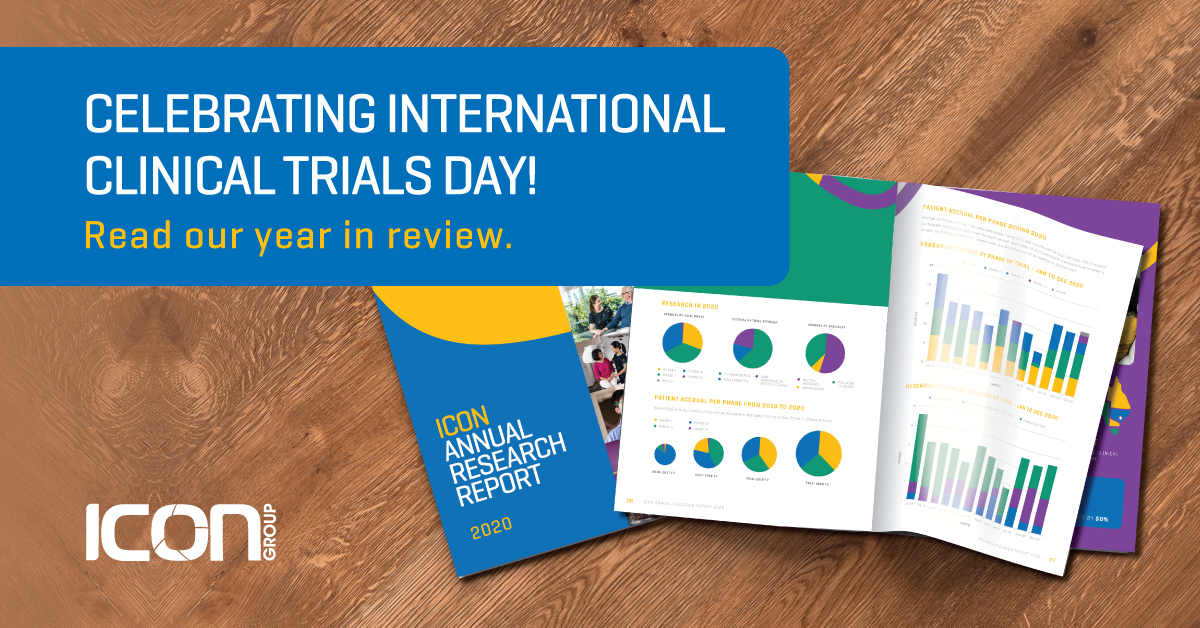 IconGroupglobal's tweet photo. Today on International Clinical Trials Day Icon is proud to release our first Annual Research Report. Read our 2020 year in review https://t.co/sBV9djAQVy #CTD2021 #clinicaltrials #cancerresearch https://t.co/ZbYKzMdmXo