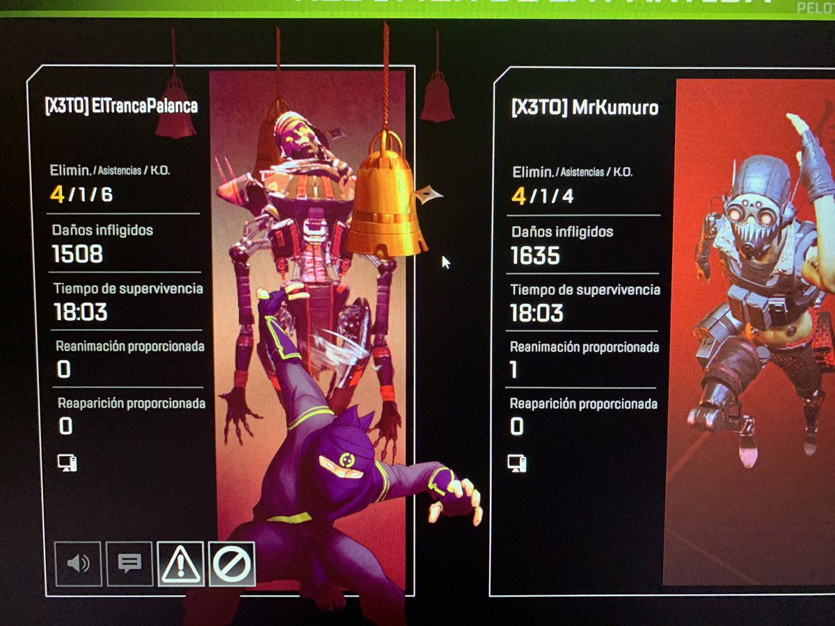 Seguimos mejorando en #ApexLegends algún día seremos medio buenos pero no sé lo digas a nadie 🤫 queremos pillarlos sin que se den cuenta