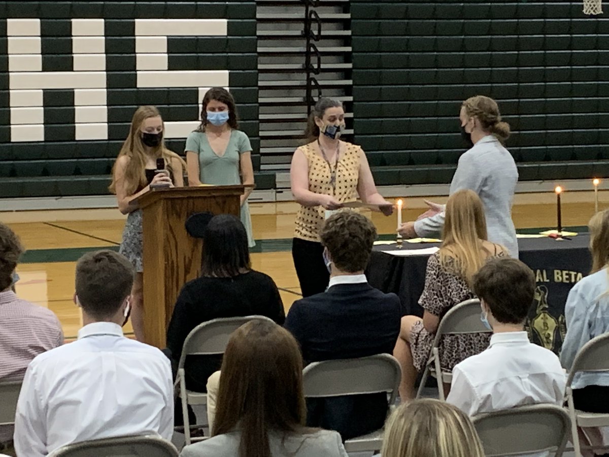 Beta Club inductions!