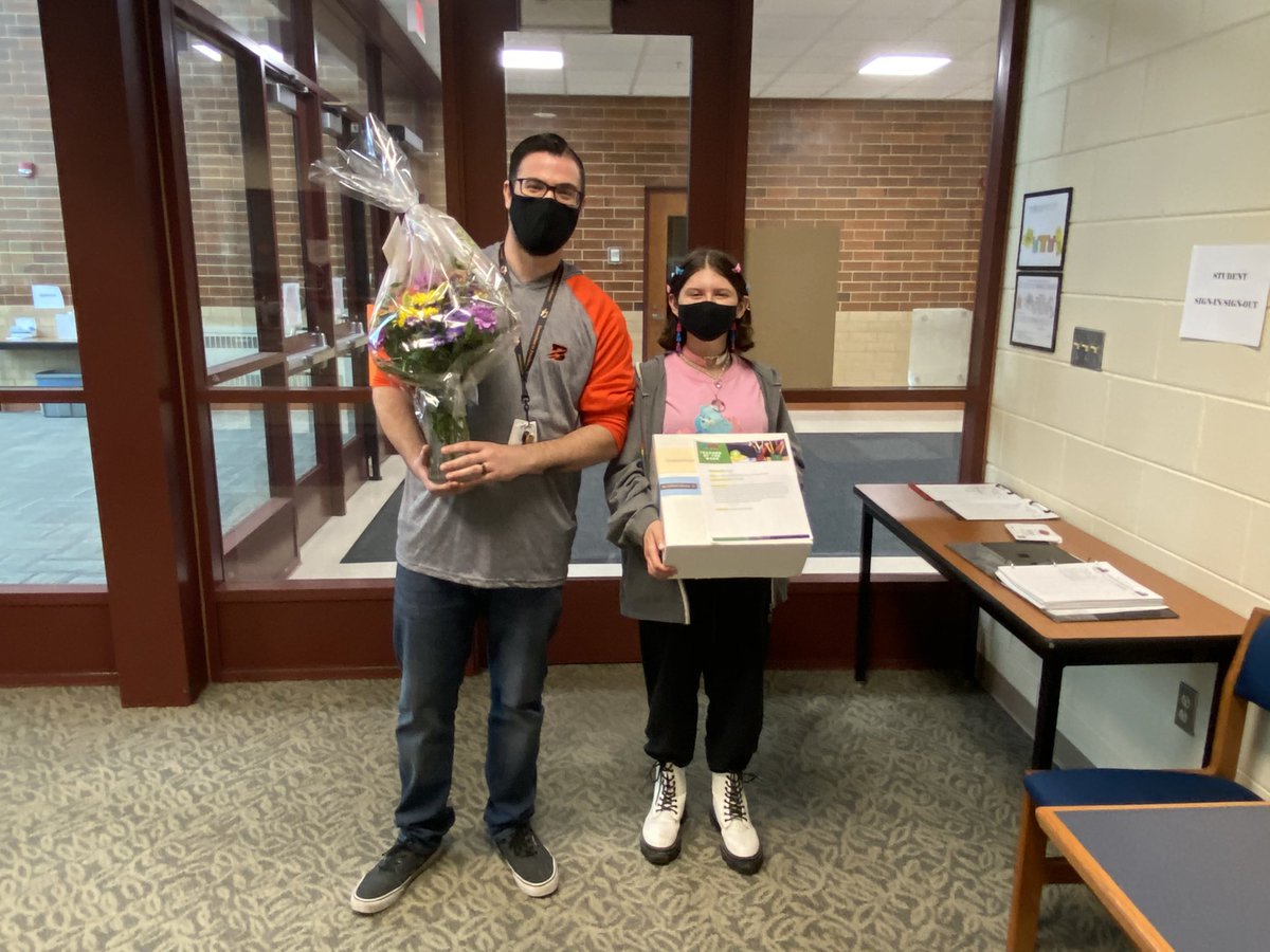 Congratulations to Taylor Wolf, BMS math teacher, for being chose as the 97ZOK Teacher of the Week!