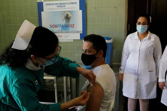 Supera #Cuba medio millón de vacunados en intervención sanitaria psuv.org.ve/temas/noticias… #DignidadPatriótica #CubaPorLaVida