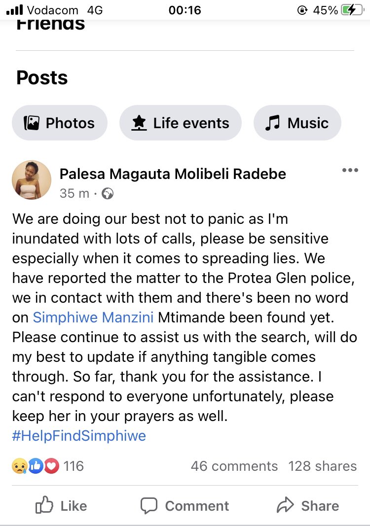 Xozam1's tweet image. Guys help @SABCNews @SAPoliceService @JoburgMPD #findsimphiwe