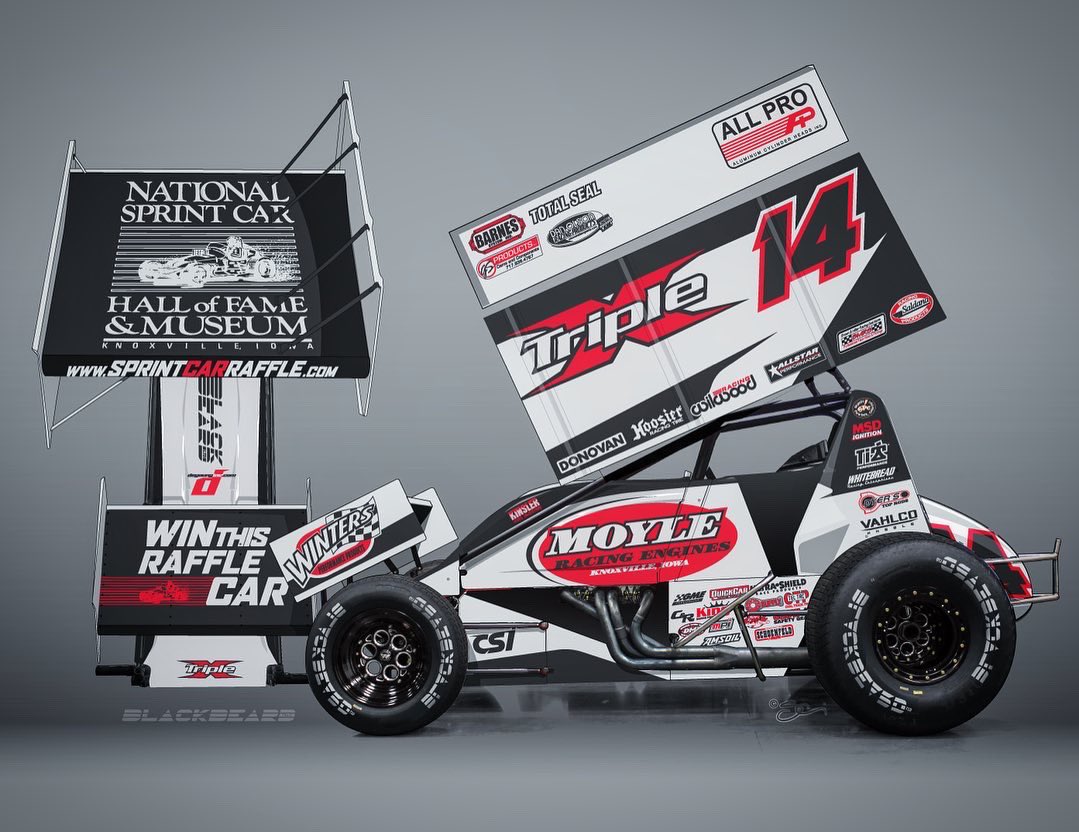 BLACKBEARD LTD (@blackbeardltd) on Twitter photo New design donated to <a href="/sprintcarhof/">National Sprint Car Hall of Fame & Museum</a> raffle car. Canโt wait to see it finished. New design donated to <a href="/sprintcarhof/">National Sprint Car Hall of Fame & Museum</a> raffle car. Canโt wait to see it finished.