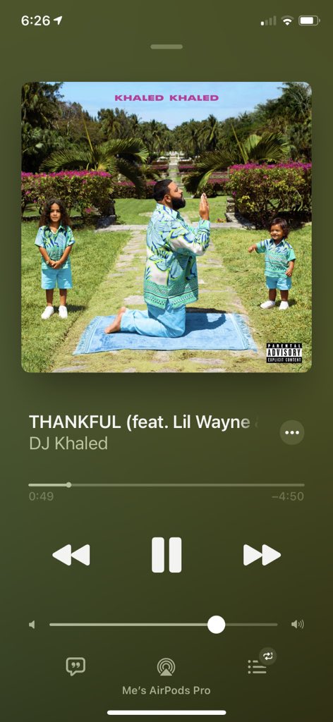 JB_Ricks's tweet image. New praise song @djkhaled. #Thankful #KhaledKhaled