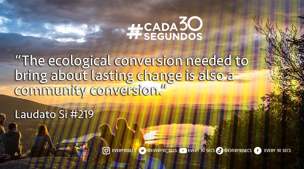 Every30_secs's tweet photo. La Semana Laudato Si’ 2021, tendrá lugar del 16 al 25 de mayo, y será la coronación de Año Especial Laudato Si’, y la celebración de los grandes progresos, que toda la Iglesia ha hecho, en el camino hacia la conversión ecológica.
#cada30segundos https://t.co/qn5hUZ7nsW