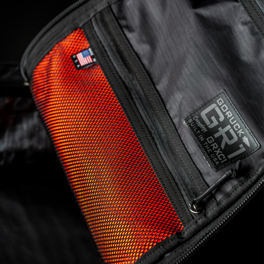GORUCK's tweet photo. We've teamed up with the world's greatest carry community, @Carryology to dream our iconic GR1 into the future, for one limited edition run. Introducing the GORUCK x Carryology Guerrilla X. Get the full scoop on this special project &amp; drop time: https://t.co/UBtNqM93aT. | #GRXC1 https://t.co/HEbEjte8LD