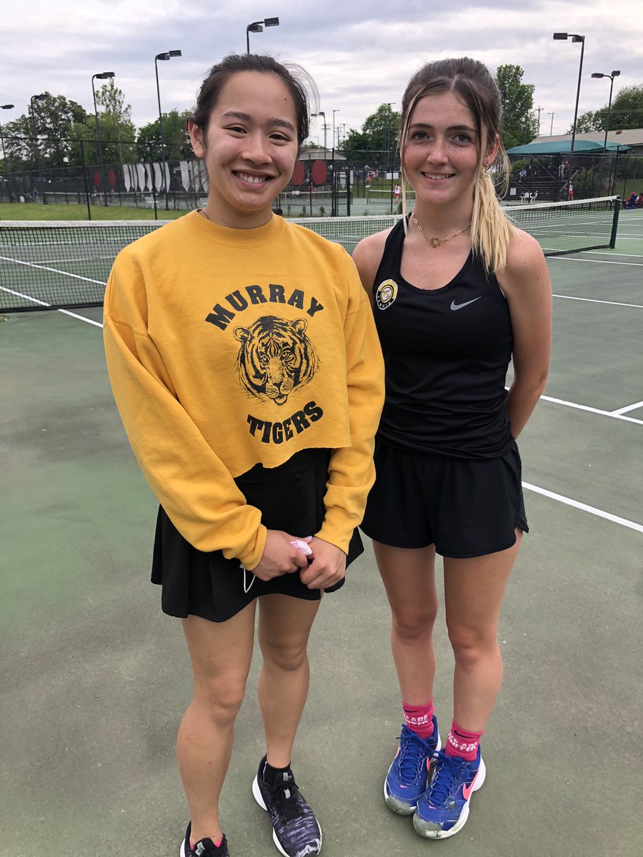 Two great singles wins today at Regionals!! Great work K’Lee &amp; Kyra! #MurraySchools